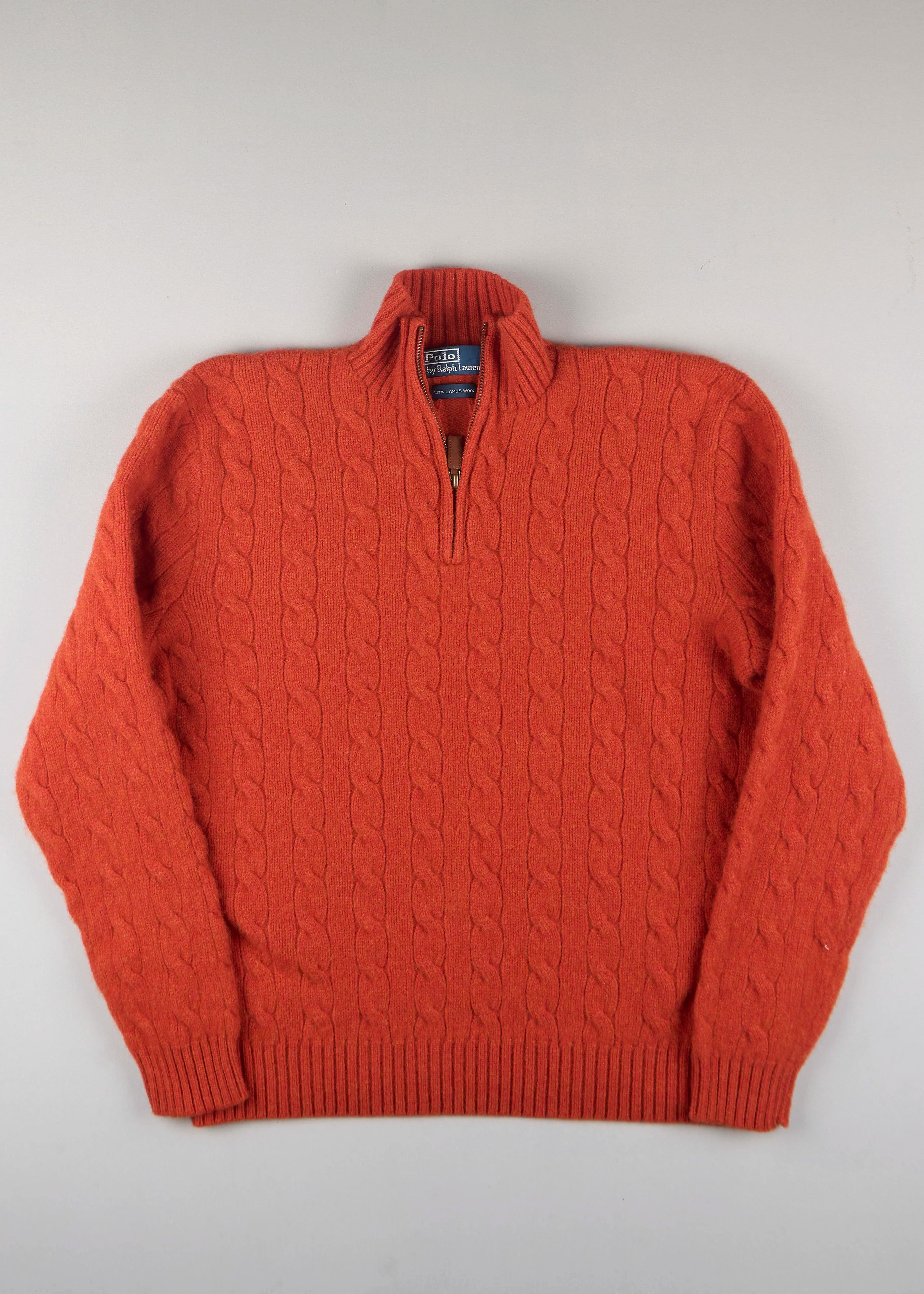 Ralph Lauren - Lambswool Quarter Zip (L)