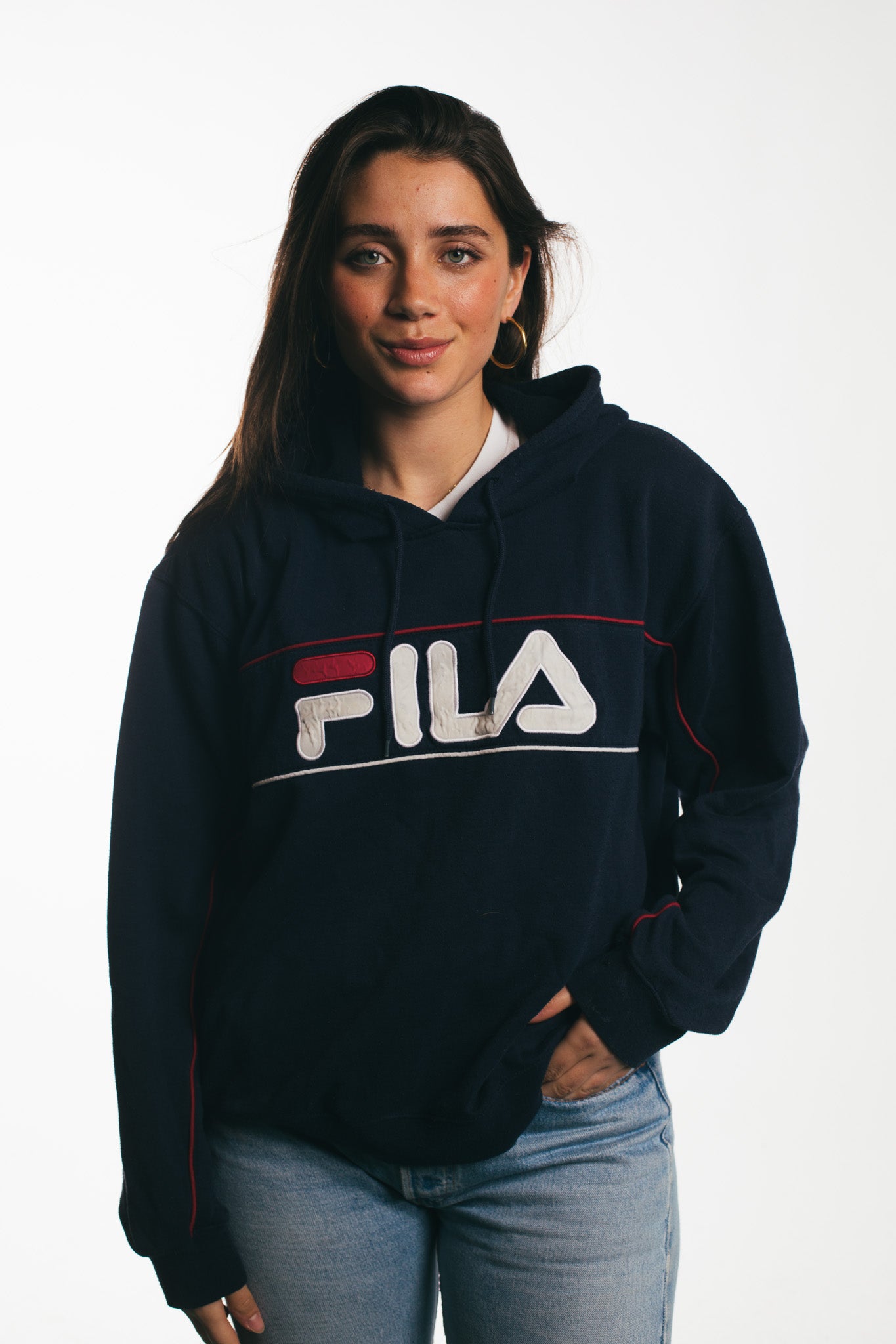 Fila boyfriend hoodie best sale