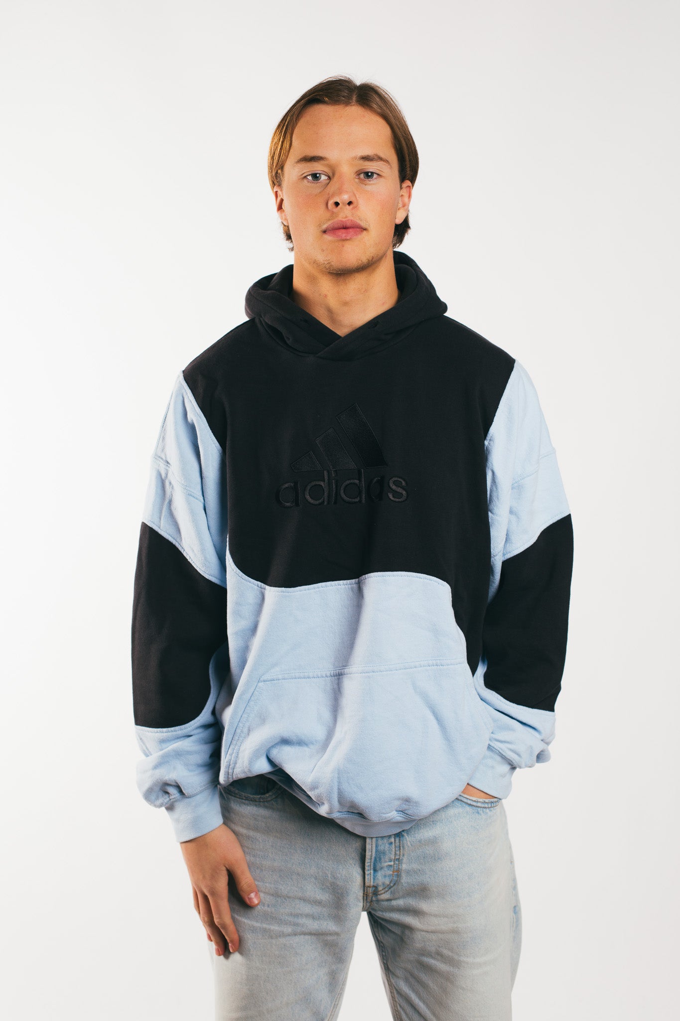 Adidas hoodie grijs online