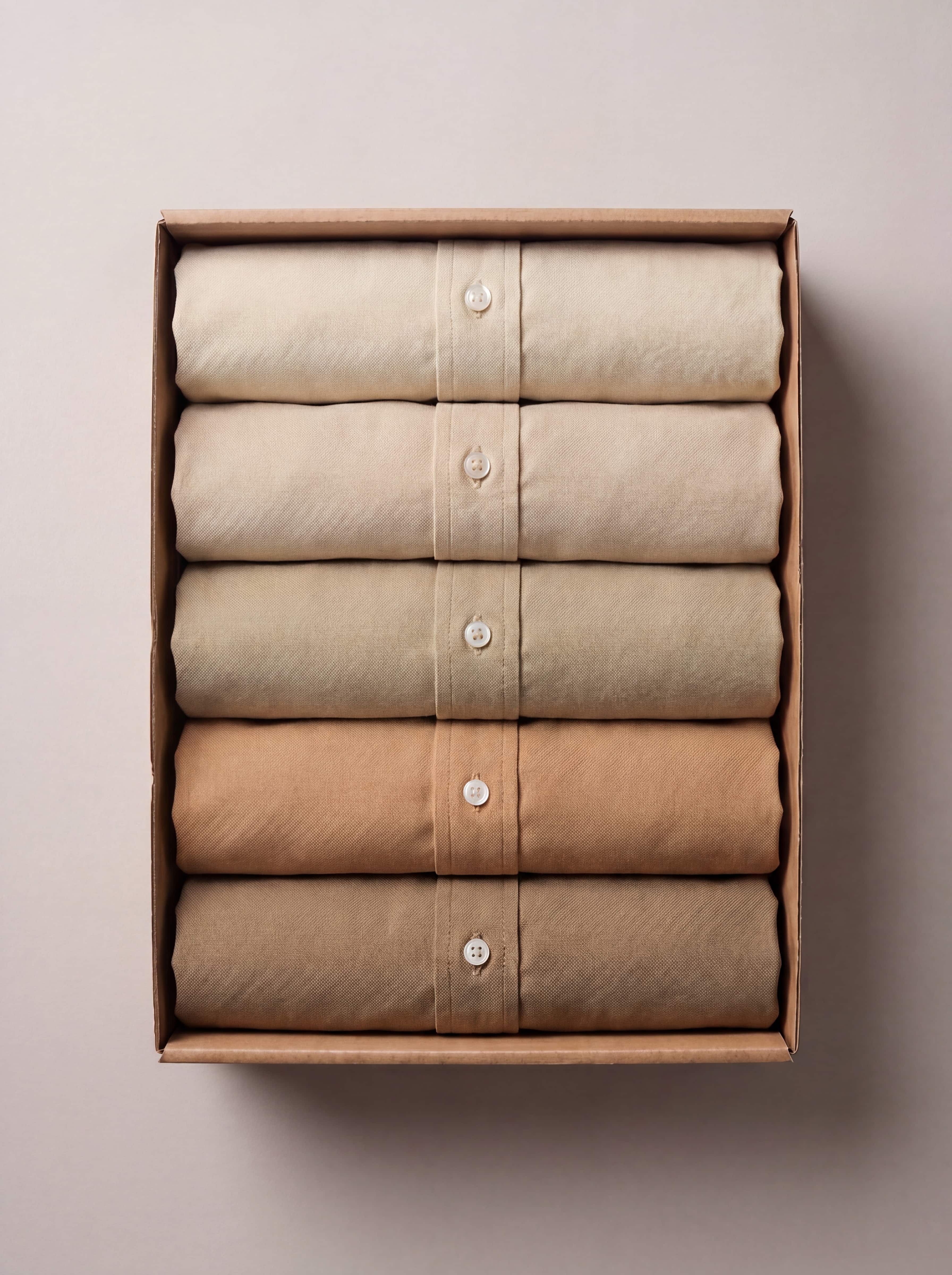 Ralph Lauren Vintage Shirts Box Solid