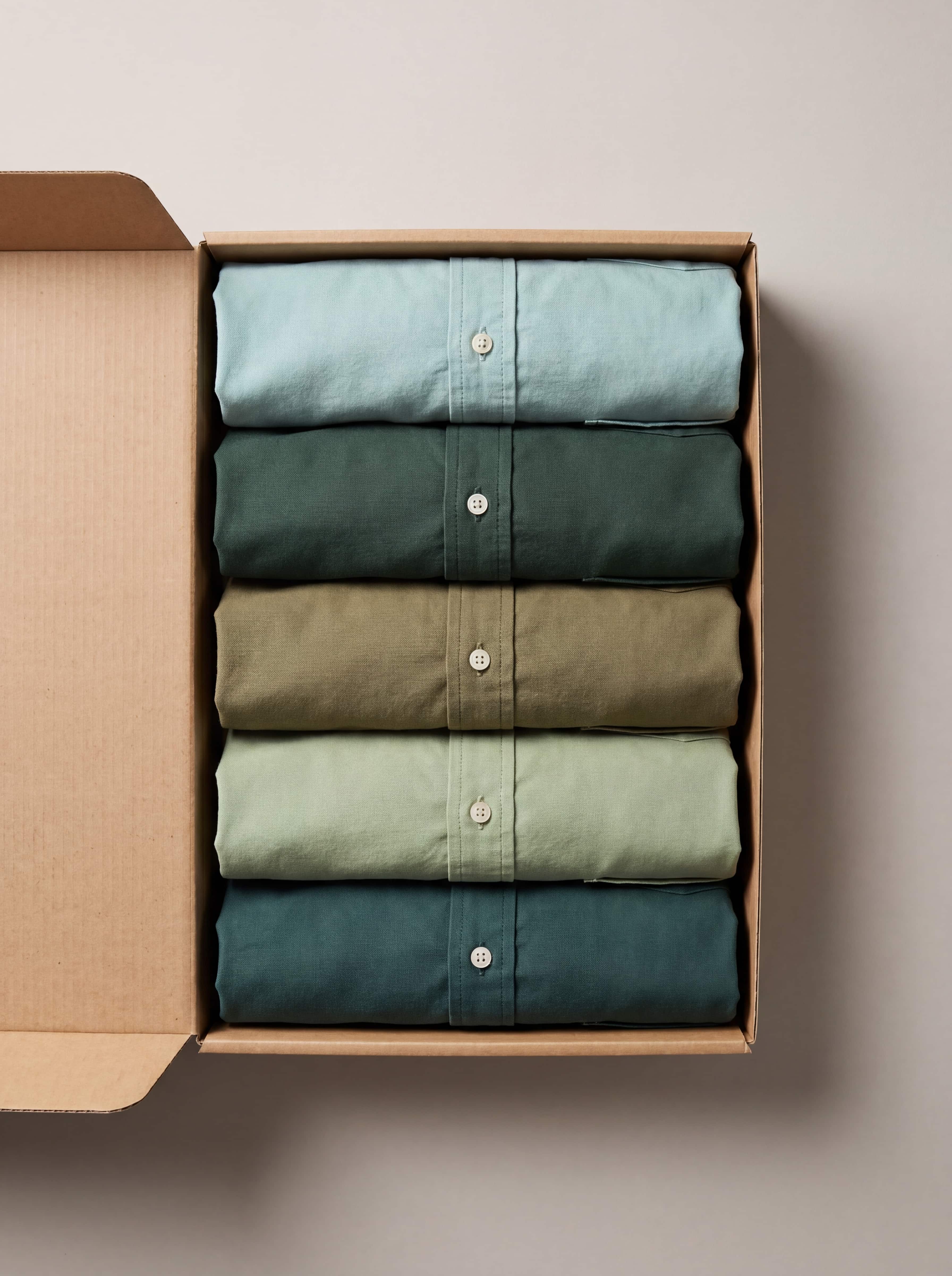 Ralph Lauren Vintage Shirts Box Solid