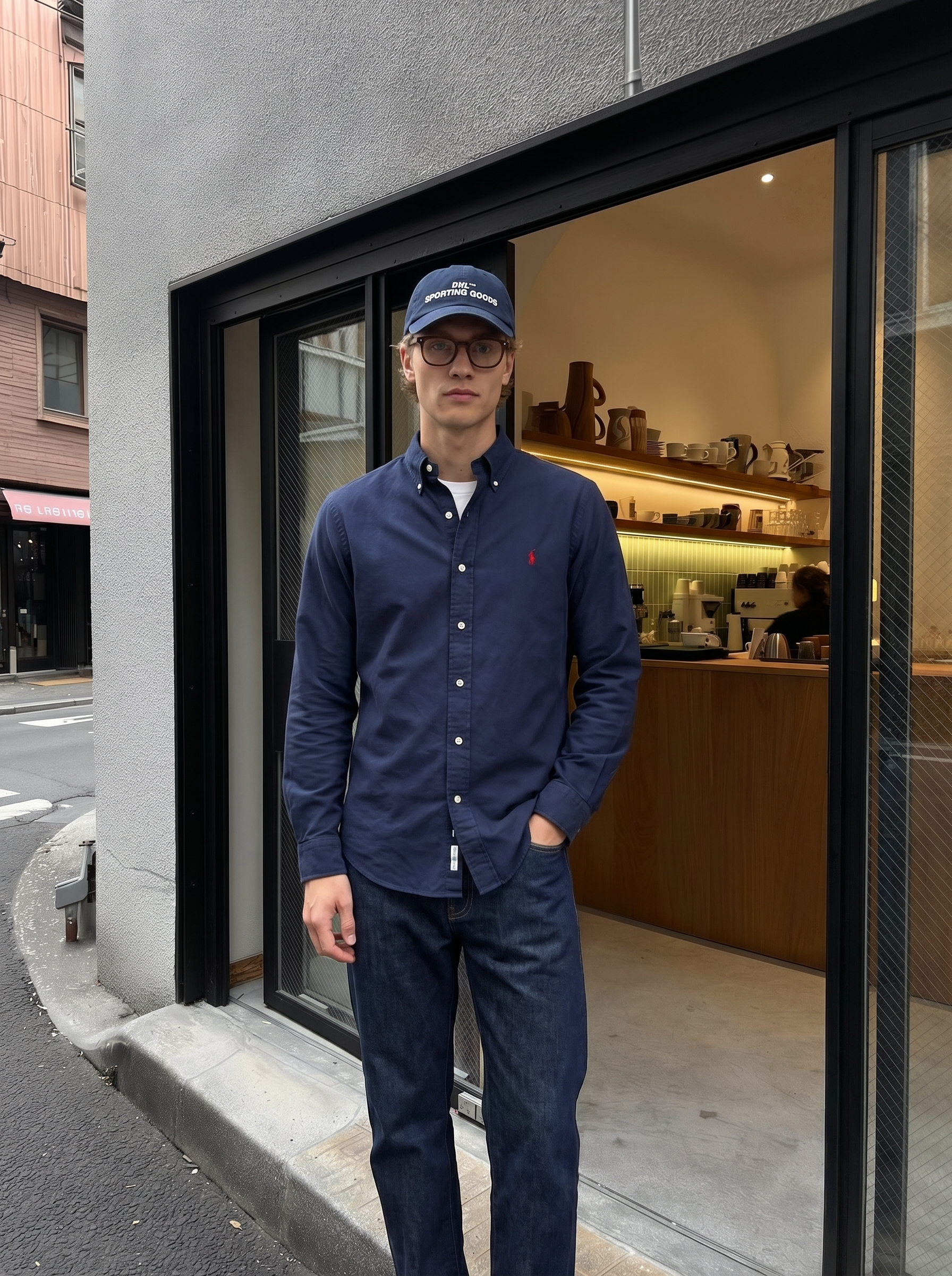 Ralph Lauren - Donkerblauw Shirt