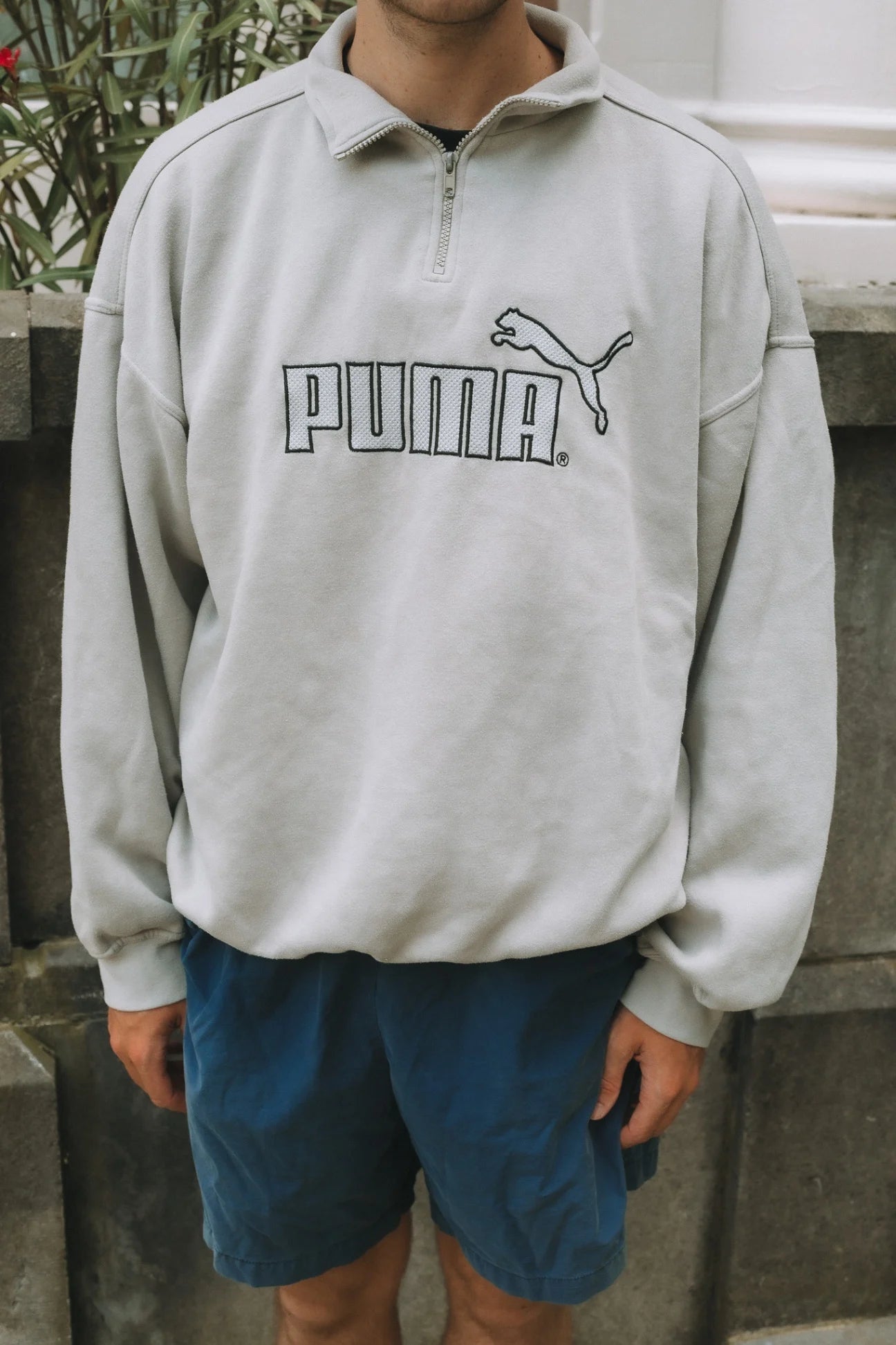 Puma - Quarter Zip (L)