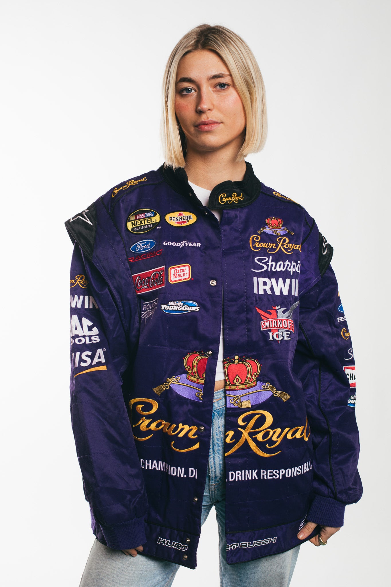 Crown royal hot sale nascar jacket