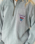 The Original Adidas - Quarter zip