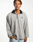 Puma - Quarter Zip (L)