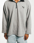 Puma - Quarter Zip (L)