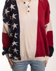 USA Flag - Rugby Polo (M)