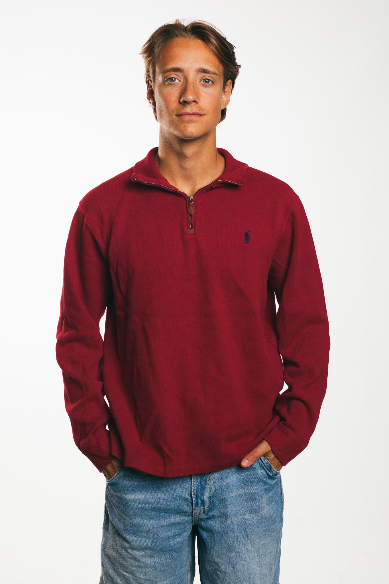 Ralph Lauren - Quarter Zip Red