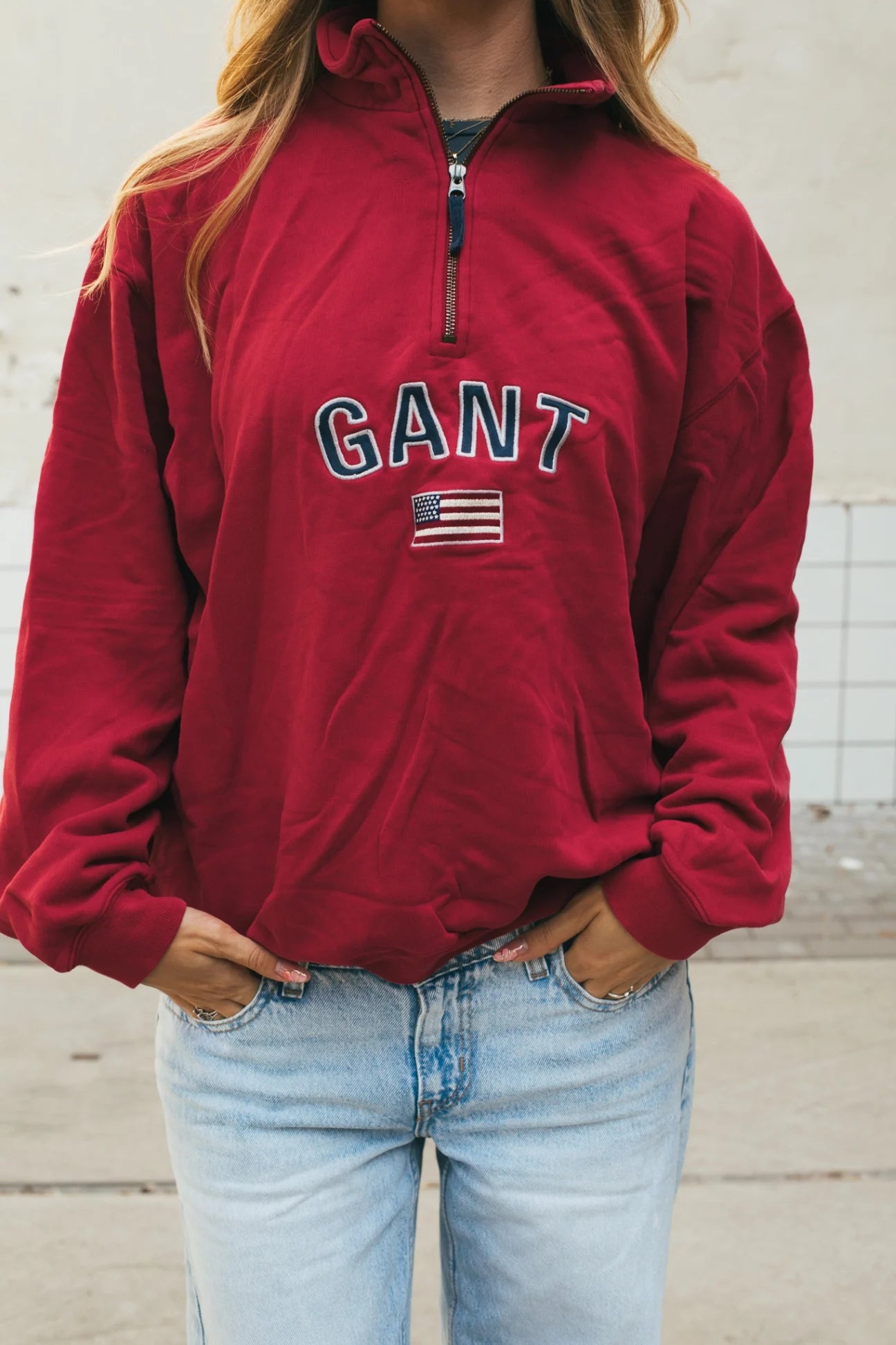 Gant - Quarter Zip (M)