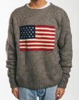 Ralph Lauren - Flag Knit Sweatshirt (L)