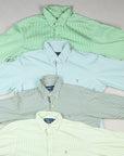 Ralph Lauren - Green/White Striped Shirt