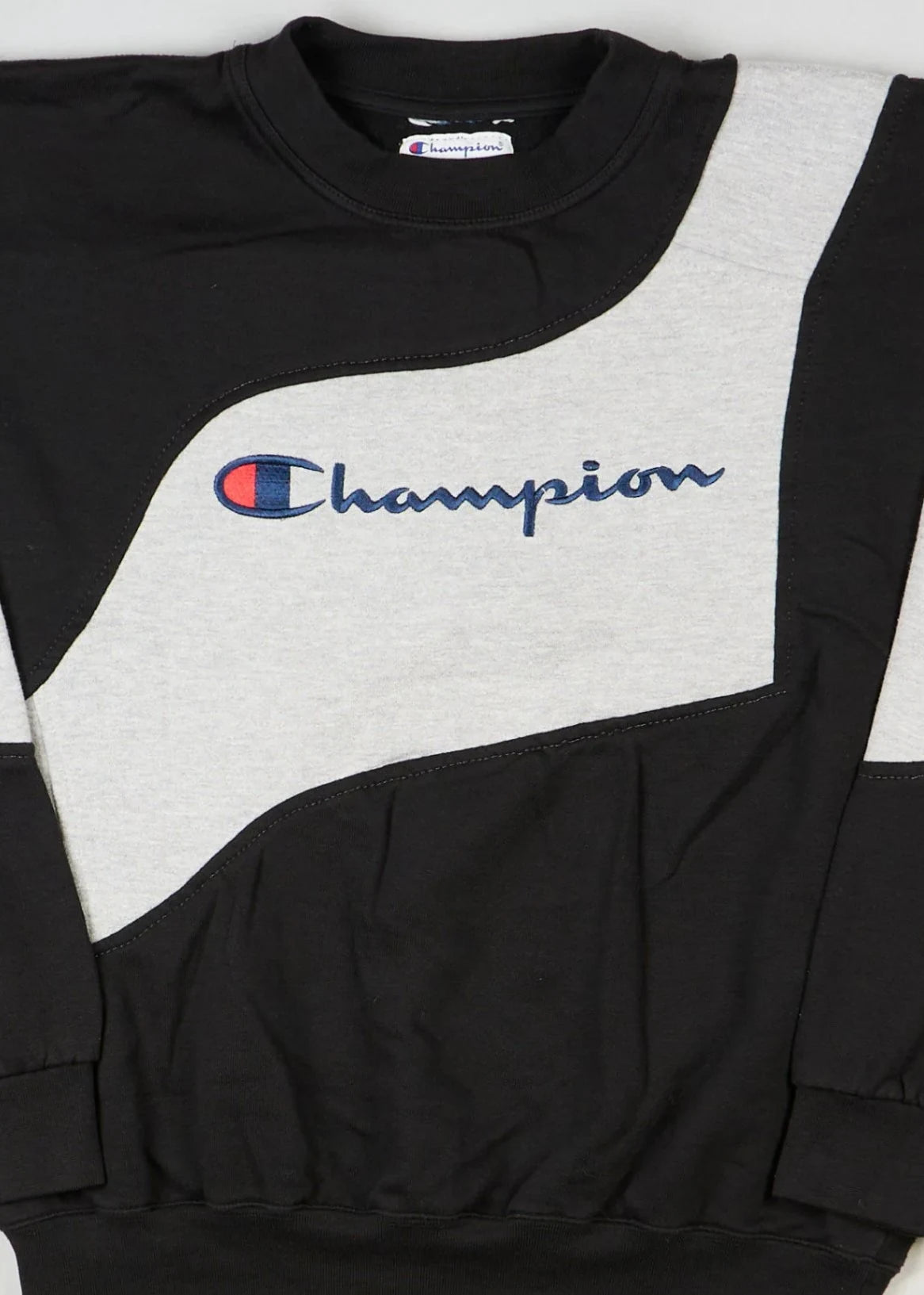 Champion sweater zwart 50 best sale