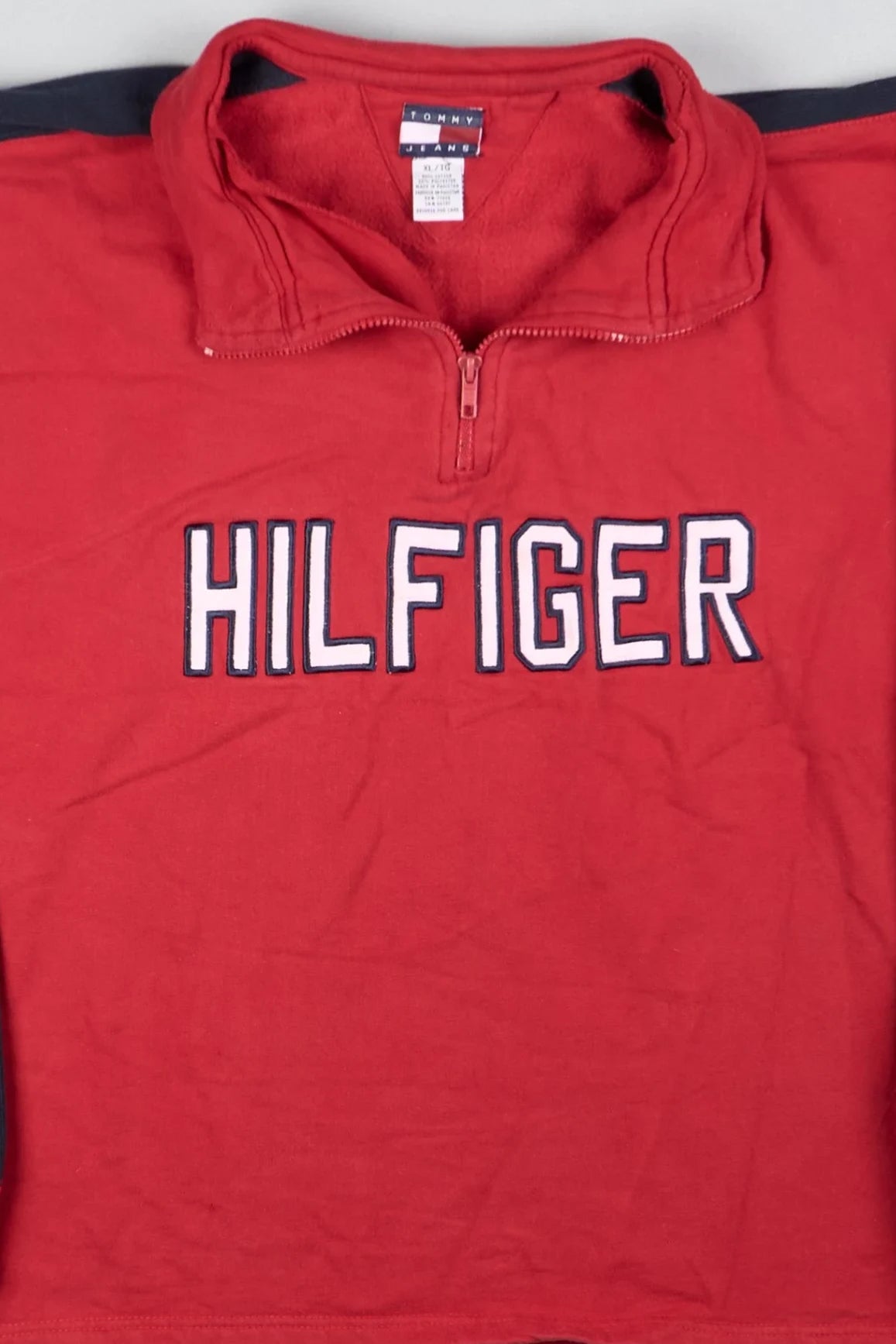 Tommy Hilfiger - Quarter Zip (XL) Center