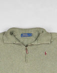 Ralph Lauren - Quarter Zip (L) Top