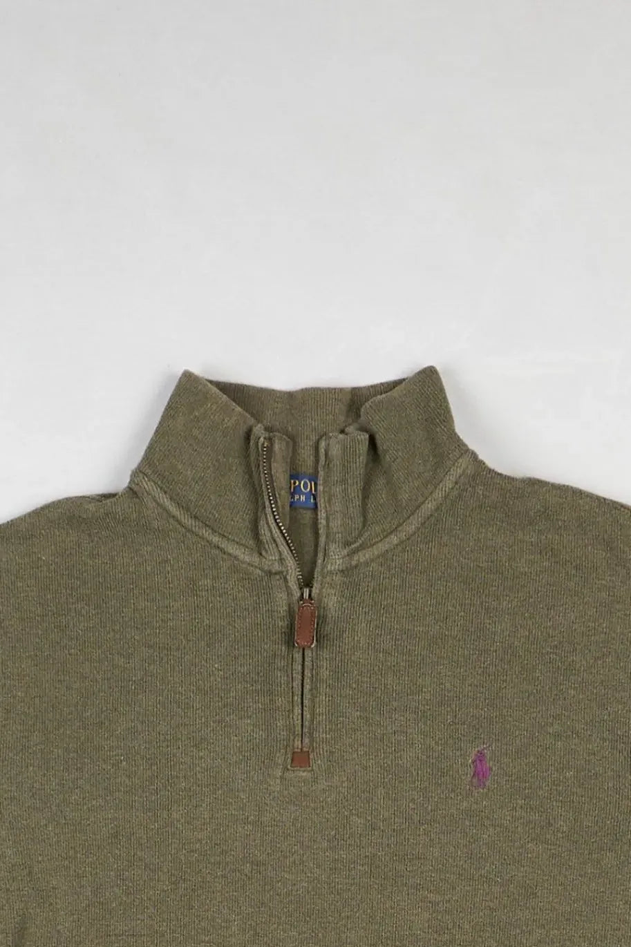 Ralph Lauren - Quarter Zip (L) Top