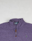 Ralph Lauren - Quarter Zip (L) Top