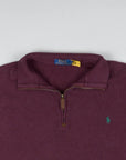 Ralph Lauren - Quarter Zip (L) Top