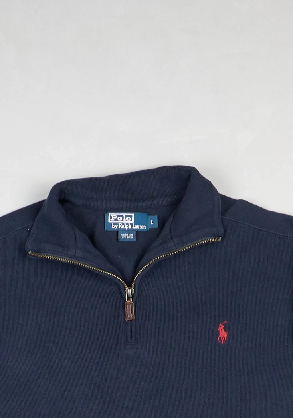 Ralph Lauren - Quarter Zip (L) Top