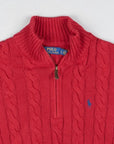 Ralph Lauren - Quarter Zip (L) Top