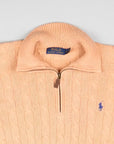 Ralph Lauren - Quarter Zip (L) Top