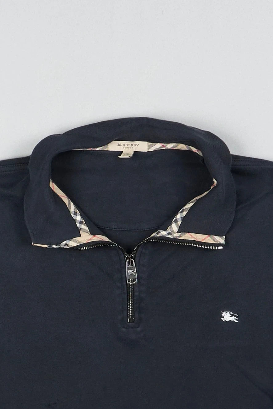 Burberry - Quarter Zip (M) Top