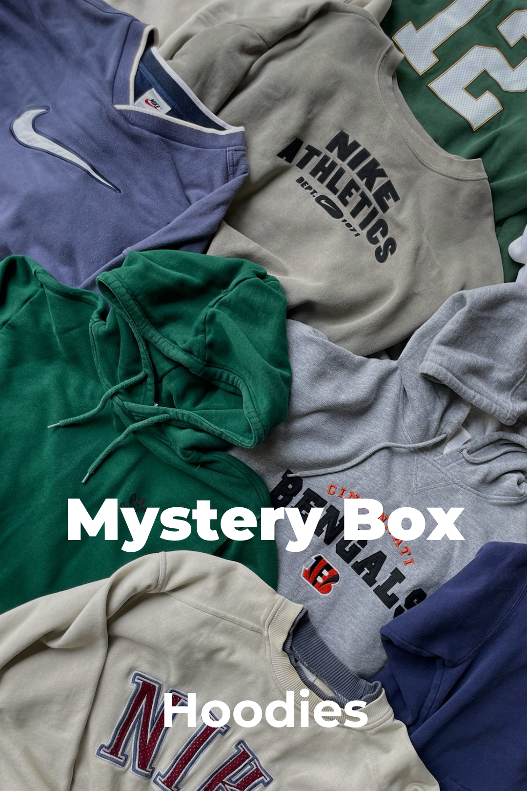 Premium Vintage Mystery Hoodie / Quarter Zip Box