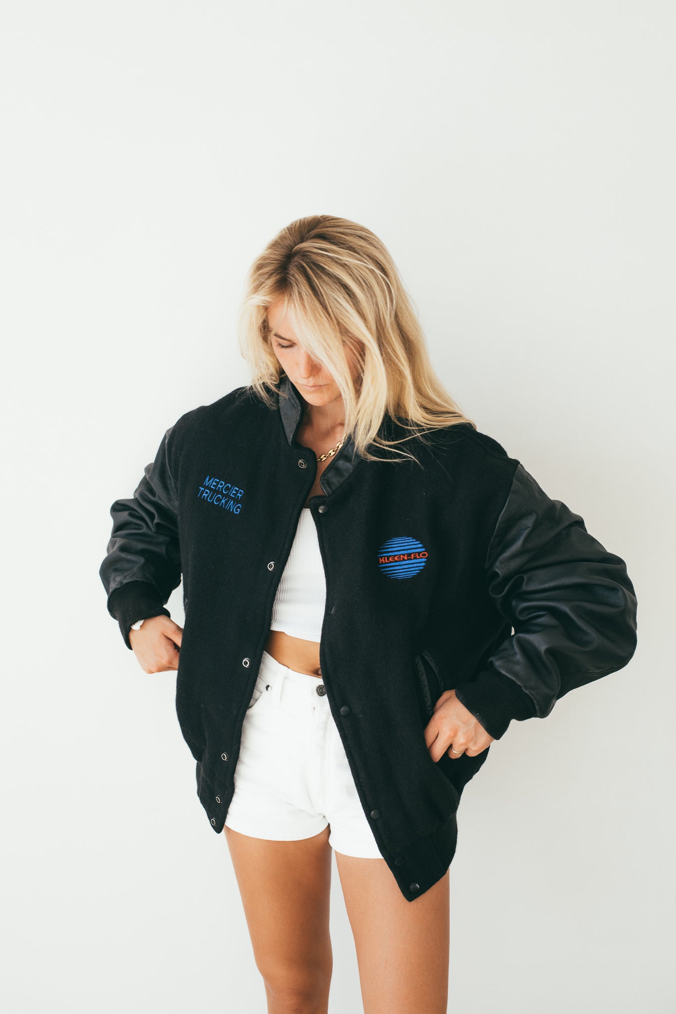 Mercier Trucking Vintage Varsity Jacket