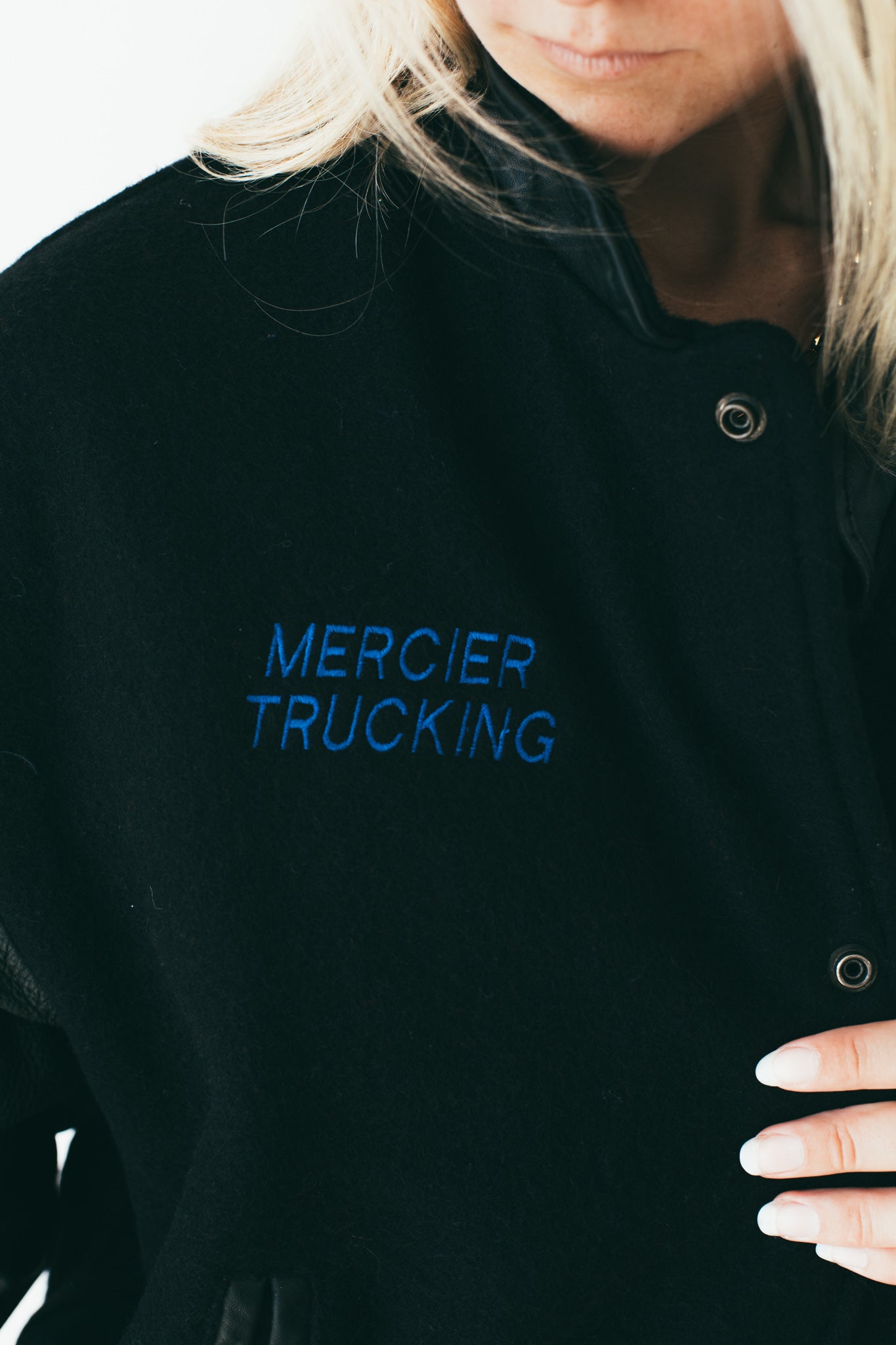 Mercier Trucking Vintage Varsity Jacket