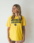 Nike X Michigan Wolverine - T-Shirt